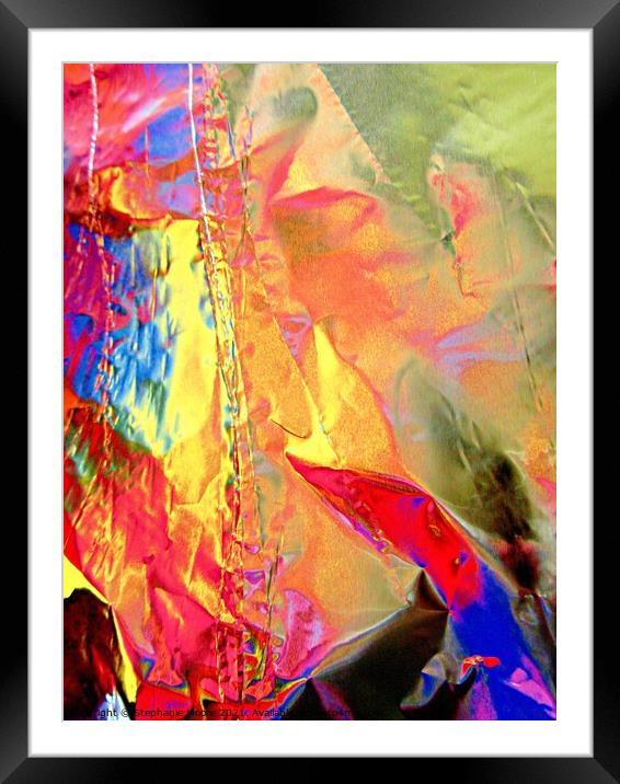 Abstract 224 Framed Mounted Print by Stephanie Moore
