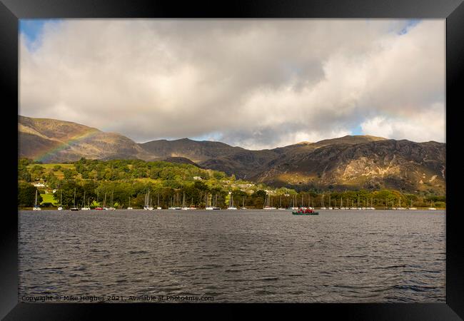 Outdoor on Coniston Framed Print by Mike Hughes
