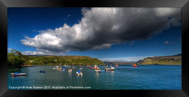 Portree Framed Print by Mark Robson