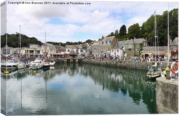 Padstow Harbour Cornwall Canvas Print by Oxon Images