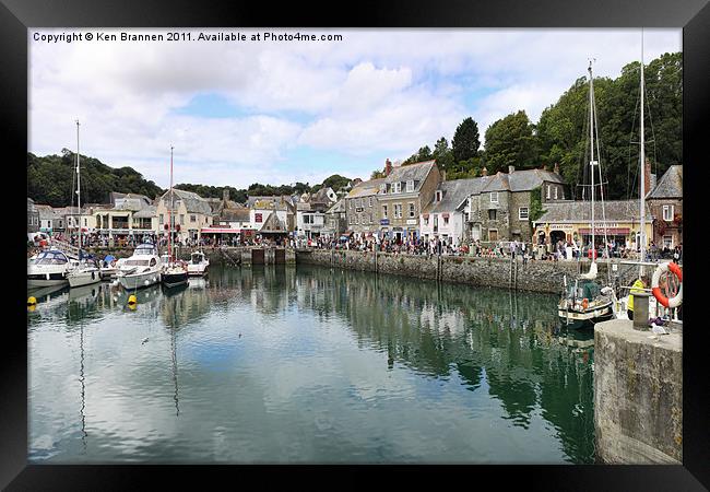 Padstow Harbour Cornwall Framed Print by Oxon Images