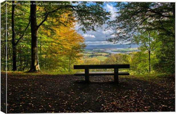 Kinnoull Hill Viewpoint, Perth, Scotland Canvas Print by Navin Mistry