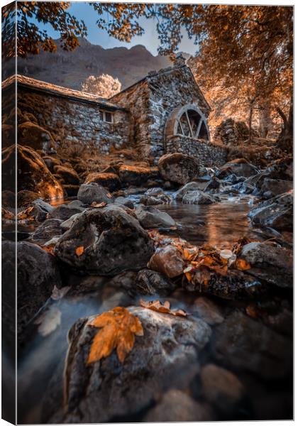 Secret Watermill  Canvas Print by Jonny Gios