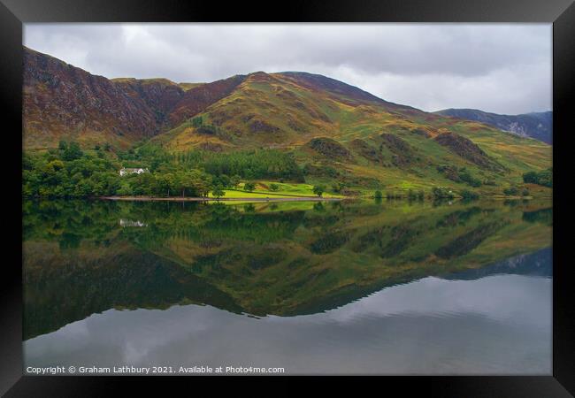 Buttermere Lake District Framed Print by Graham Lathbury