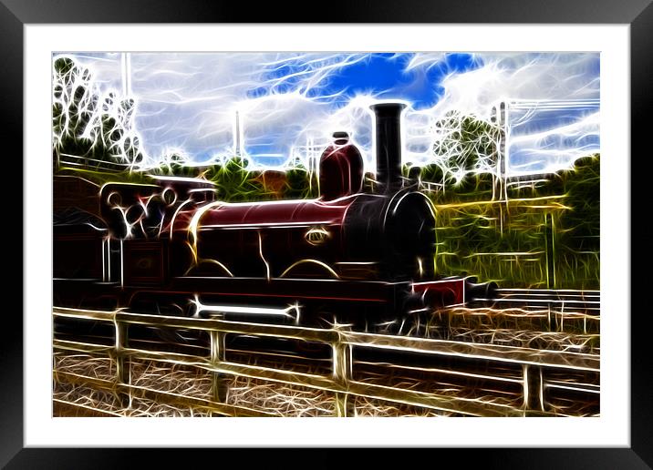 train Framed Mounted Print by Northeast Images