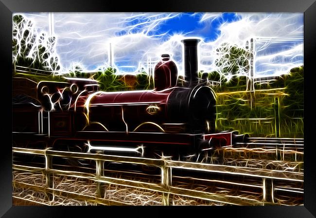 train Framed Print by Northeast Images
