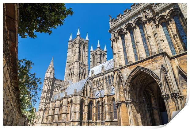 Lincoln cathedral HDR Print by Jason Wells