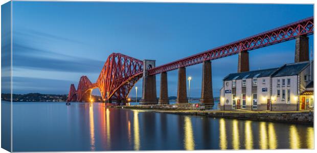 The Forth Rail Bridge  Canvas Print by Anthony McGeever
