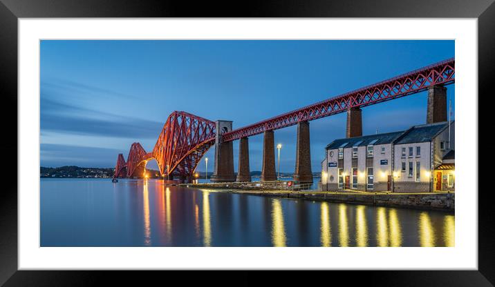 The Forth Rail Bridge  Framed Mounted Print by Anthony McGeever