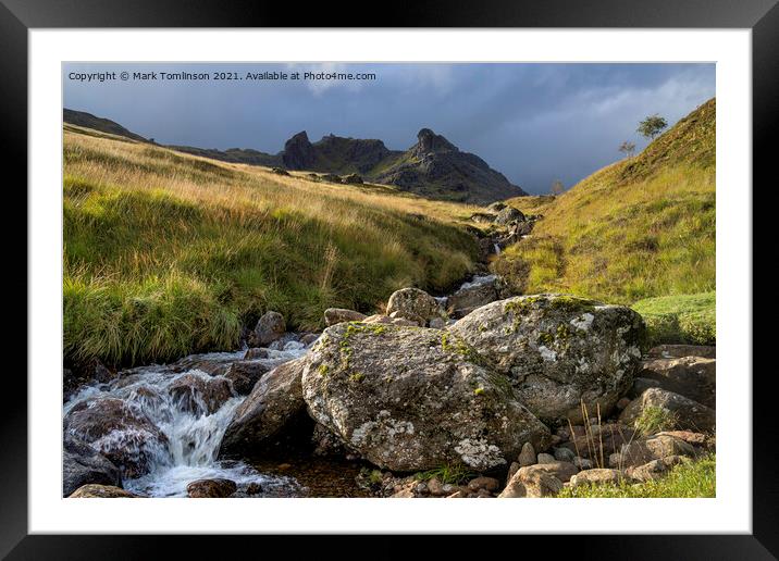 The Cobbler in the afternoon Framed Mounted Print by Mark Tomlinson
