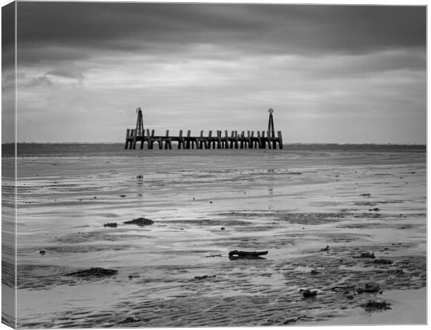 After High Tide Canvas Print by David McCulloch