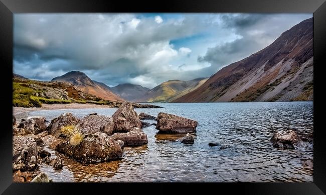 Wastwater Framed Print by Alan Tunnicliffe