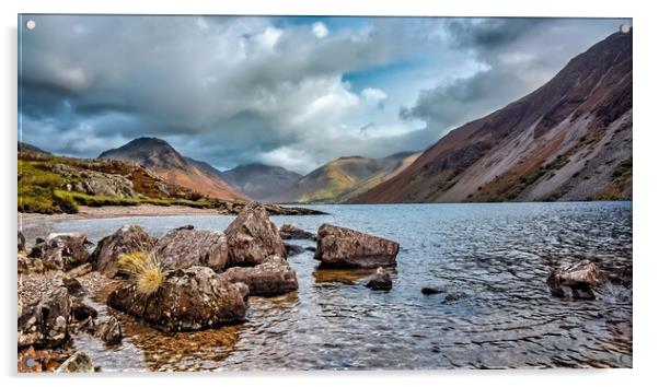 Wastwater Acrylic by Alan Tunnicliffe