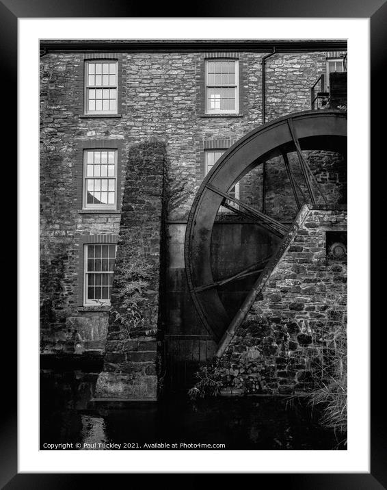 Water Mill  Framed Mounted Print by Paul Tuckley