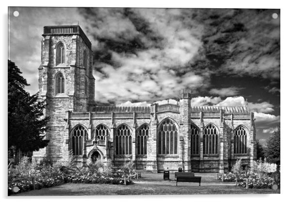 Church of St John the Baptist, Yeovil Acrylic by Darren Galpin