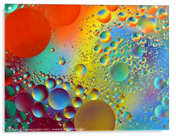 Rainbow Acrylic by Tamara Al Bahri