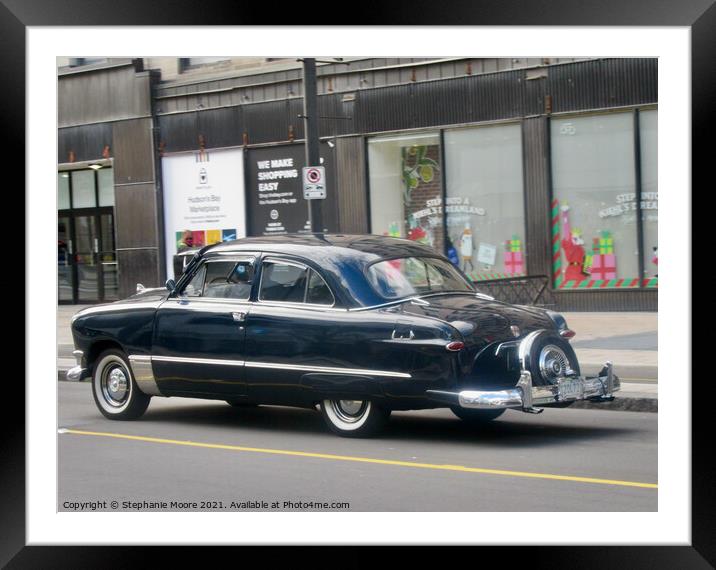 Classic car Framed Mounted Print by Stephanie Moore