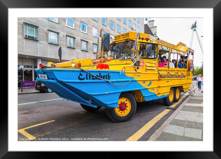 Elizabeth the DUKW Framed Mounted Print by Graham Prentice