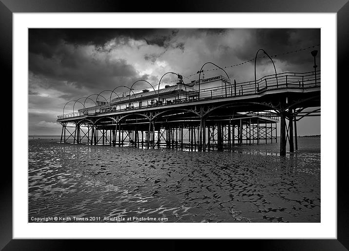 Cleethorpes Pier Canvases & Prints Framed Mounted Print by Keith Towers Canvases & Prints