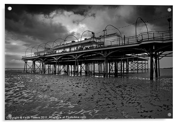 Cleethorpes Pier Canvases & Prints Acrylic by Keith Towers Canvases & Prints