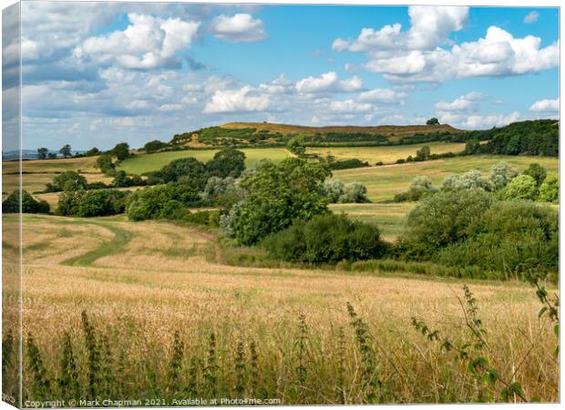 Burrough Hill, Leicestershire Canvas Print by Photimageon UK