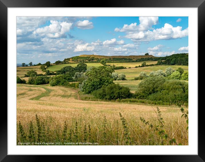 Burrough Hill, Leicestershire Framed Mounted Print by Photimageon UK