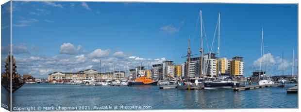 Sovereign Harbour, Eastbourne Canvas Print by Photimageon UK