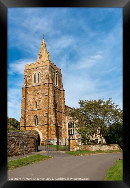 St Andrews Church, Lyddington Framed Print by Photimageon UK