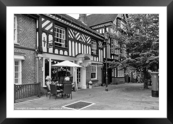 The Old Tea House, Beaconsfield Framed Mounted Print by Kevin Hellon