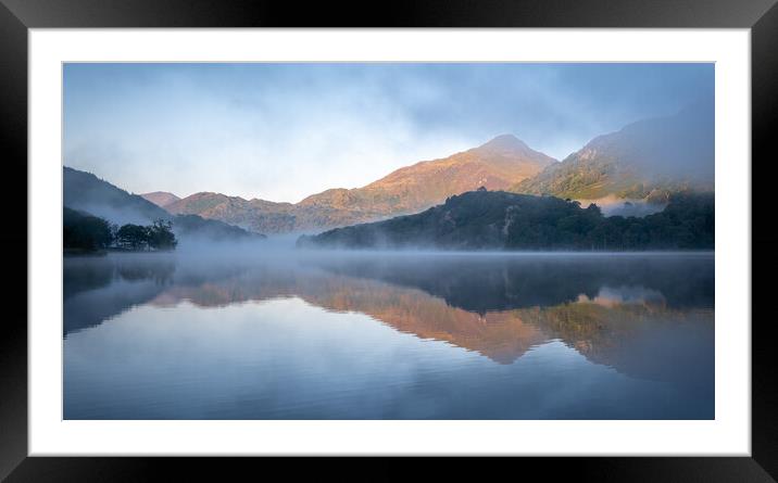 Misty morning Framed Mounted Print by Clive Ashton