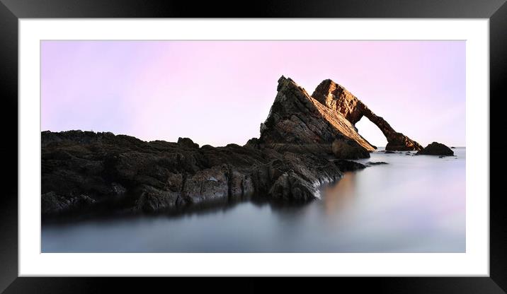 Bowfiddle rock long exposure Framed Mounted Print by JC studios LRPS ARPS