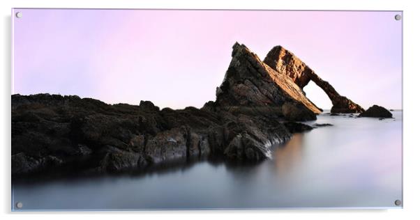Bowfiddle rock long exposure Acrylic by JC studios LRPS ARPS