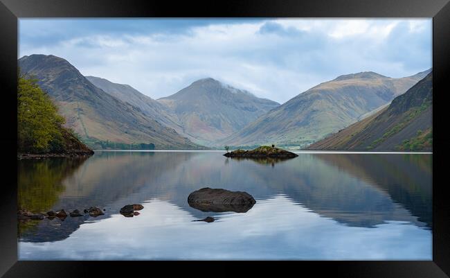 Wast Water Framed Print by Kevin Winter