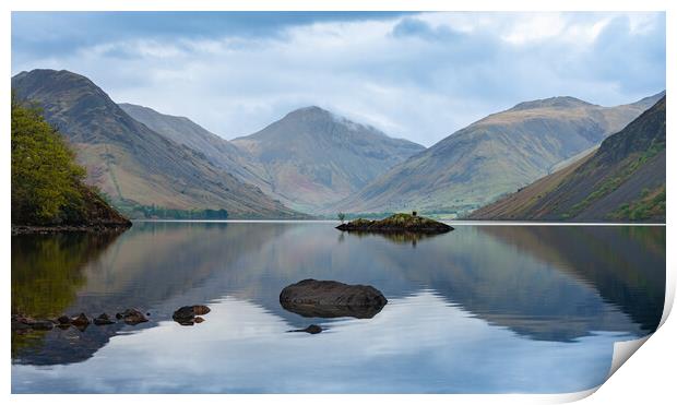 Wast Water Print by Kevin Winter