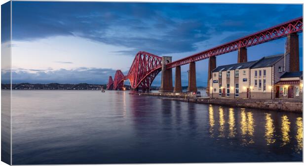 The Forth Rail Bridge  Canvas Print by Anthony McGeever