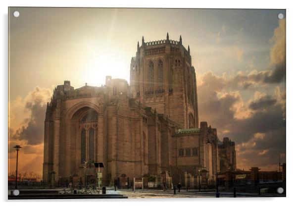 Liverpool Cathedral Acrylic by Picture Wizard