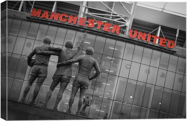 Old Trafford Canvas Print by Picture Wizard