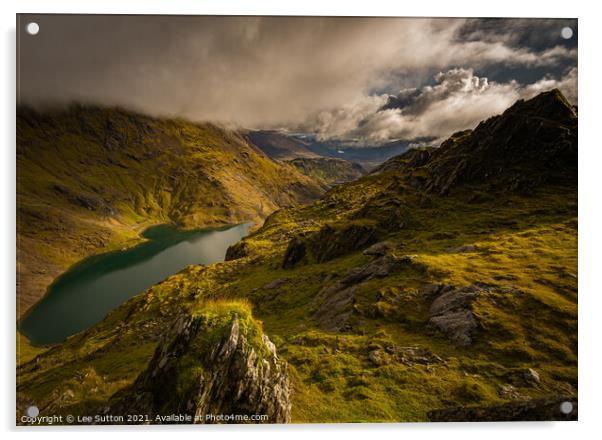 Glaslyn view Acrylic by Lee Sutton