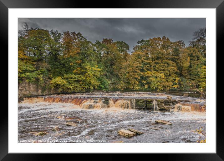 Fall at the Falls (1) Framed Mounted Print by Richard Laidler