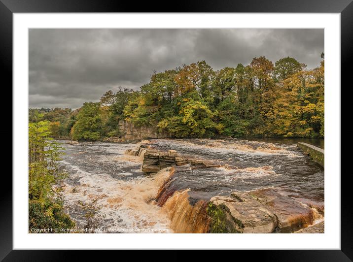 Fall at the Falls (2) Framed Mounted Print by Richard Laidler