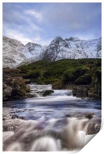 The Fairy Pools Isle of Skye Print by Derek Beattie