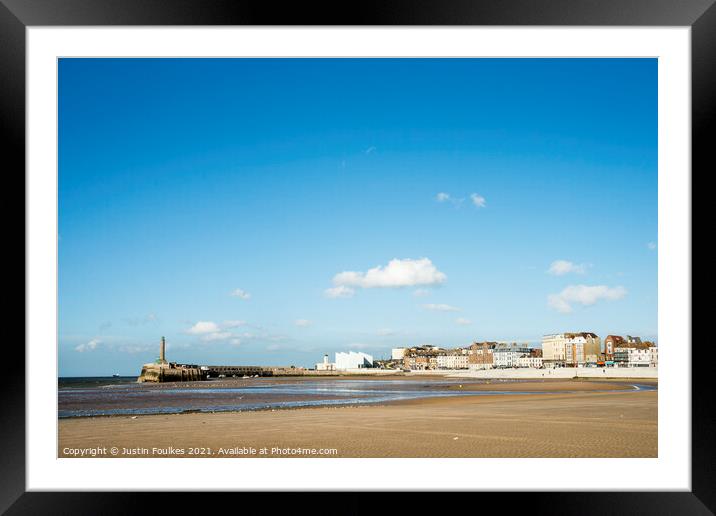 Margate, Kent Framed Mounted Print by Justin Foulkes