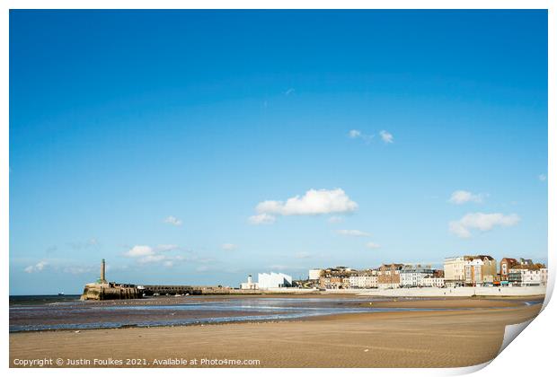 Margate, Kent Print by Justin Foulkes