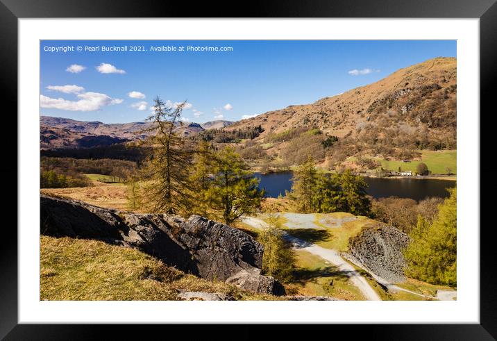 Rydal Water Lake District Framed Mounted Print by Pearl Bucknall