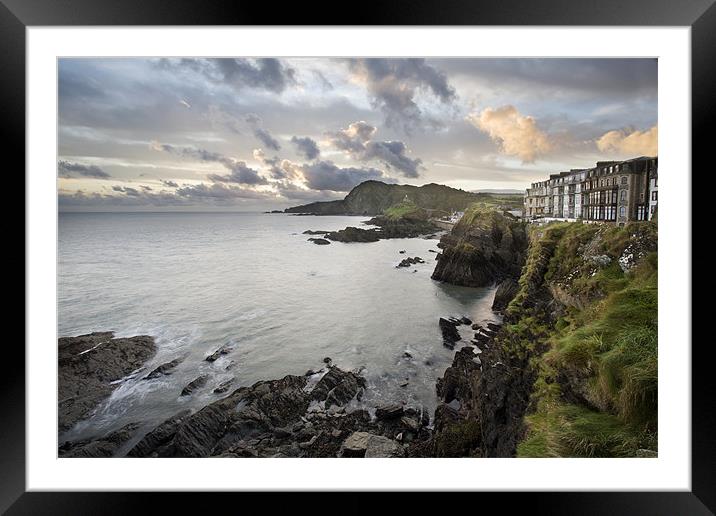 Ilfracombe coast Framed Mounted Print by Tony Bates