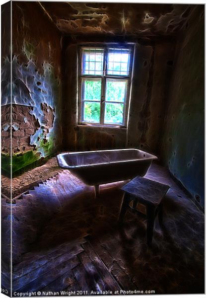 Bath time Canvas Print by Nathan Wright