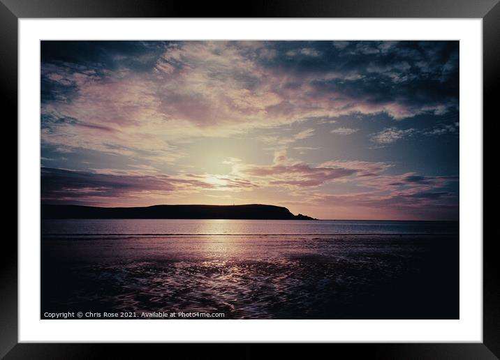 Stepper Point Framed Mounted Print by Chris Rose