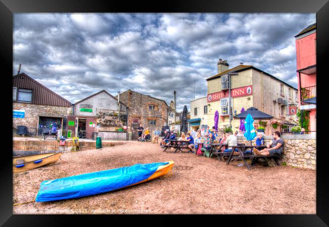 Ship Inn of Teignmouth Framed Print by Rob Hawkins