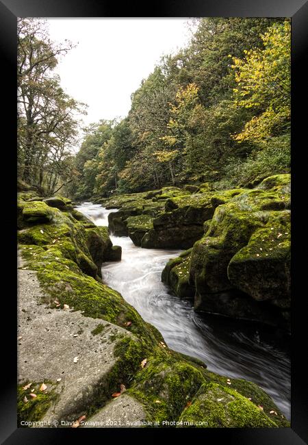 The Power of Water Framed Print by David Swayne