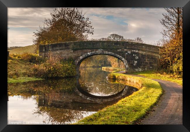 Lancaster Canal Framed Print by Liz Withey